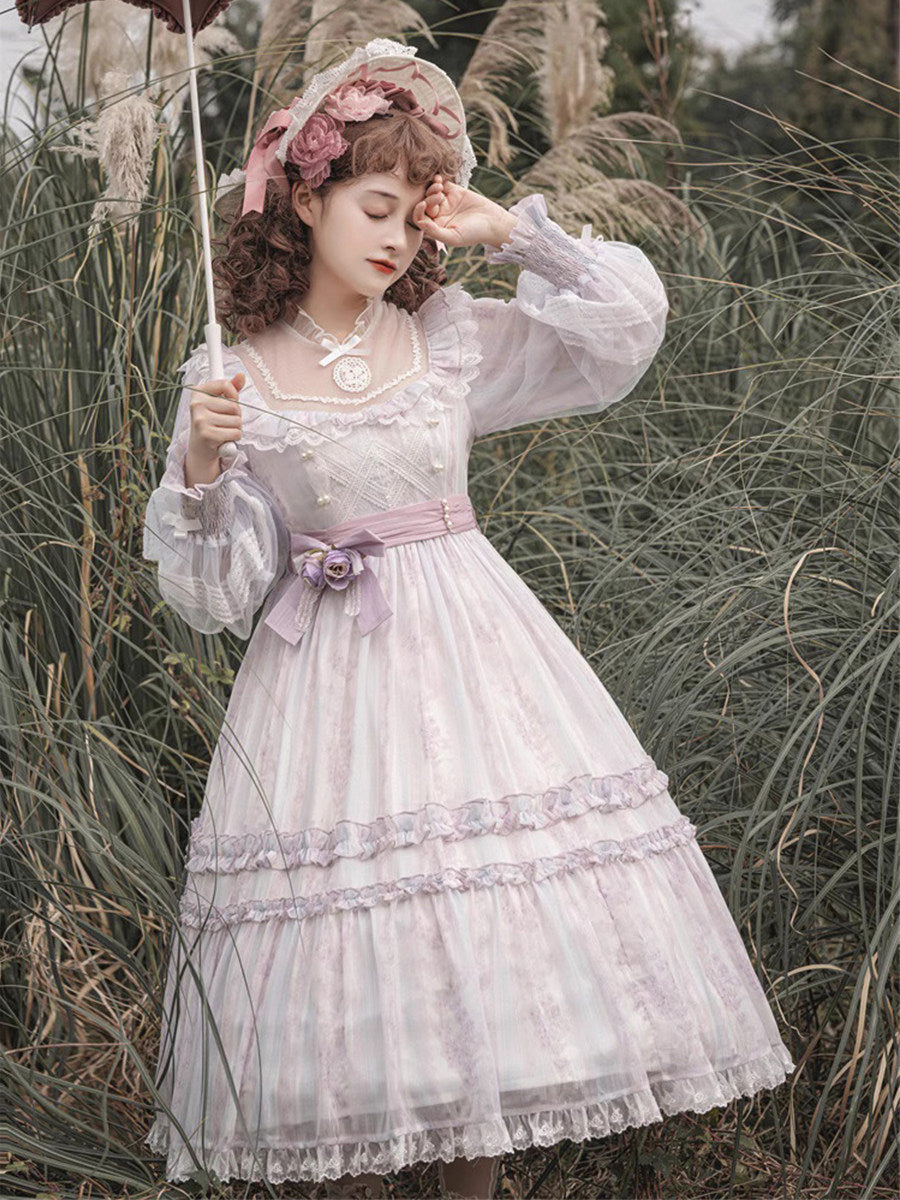 Plus Size♥OP Dress♥ Ready to Ship♥ Elegant Daily Lolita Dress