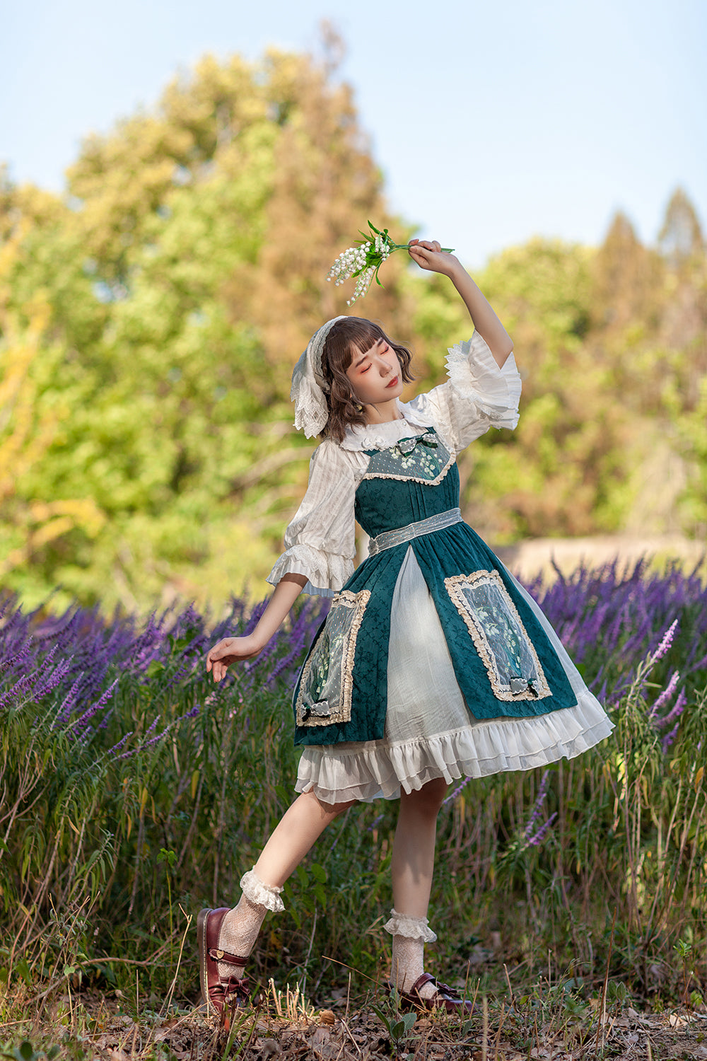 JSK Dress♥Ready to Ship♥ Lily of the Valley♥ Classic Lolita Dress