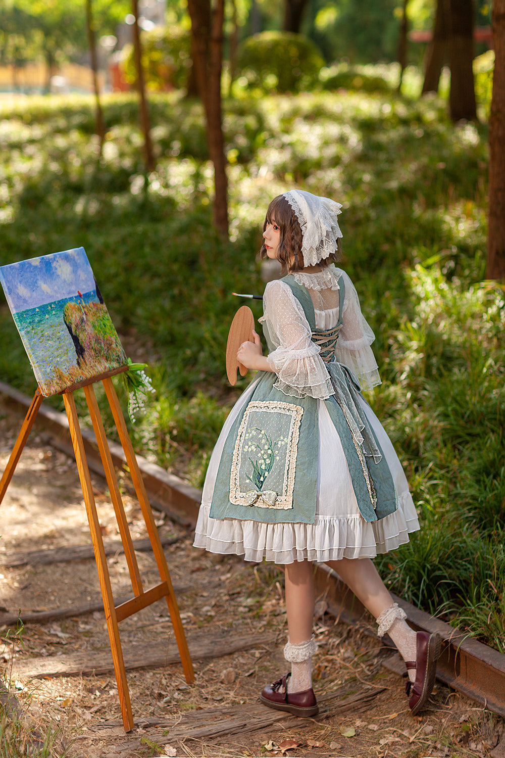 JSK Dress♥Ready to Ship♥ Lily of the Valley♥ Classic Lolita Dress