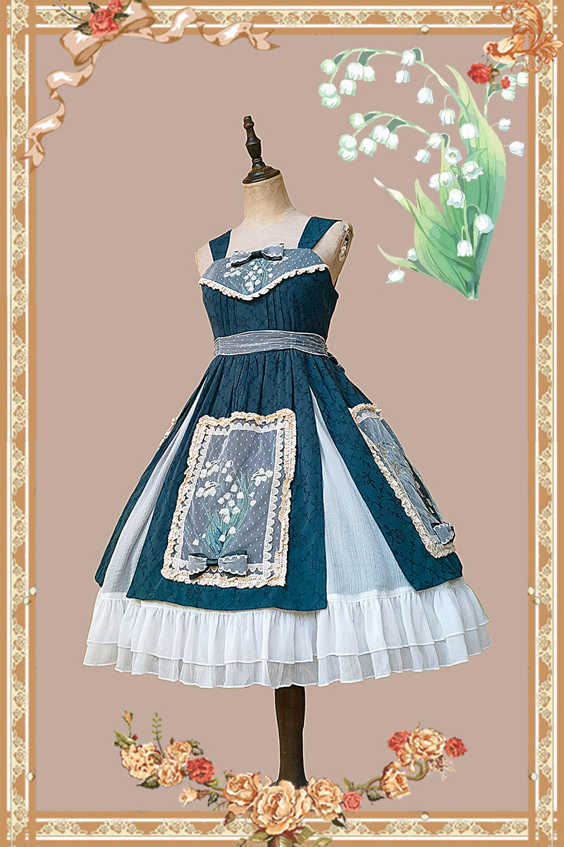 JSK Dress♥Ready to Ship♥ Lily of the Valley♥ Classic Lolita Dress