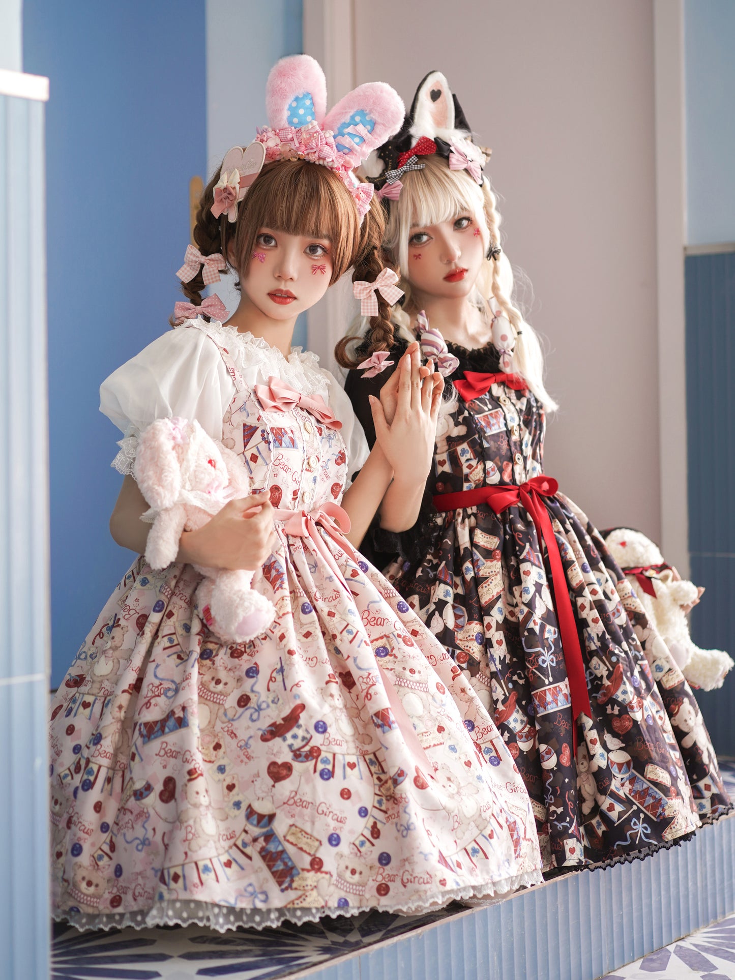 JSK♥Ready to Ship♥Bear Circus♥Sweet Lolita Dress