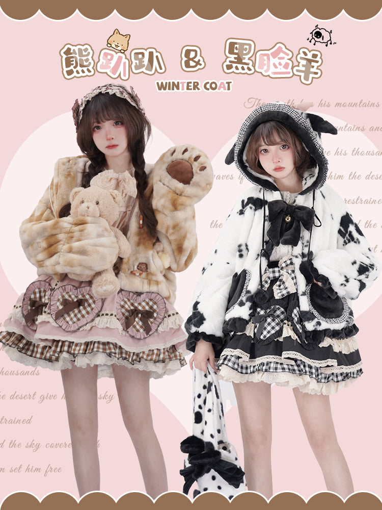 Winter Coats♥Ready to Ship♥Lying Bear♥Sweet Lolita