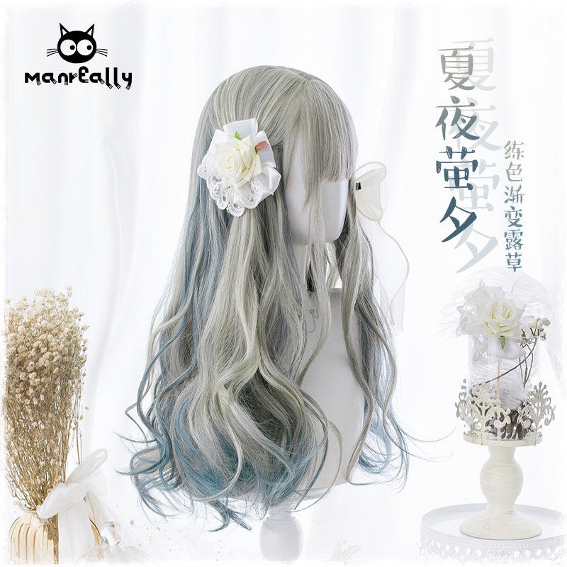 Long Wavy Curly Hair Harajuku Lolita Wig