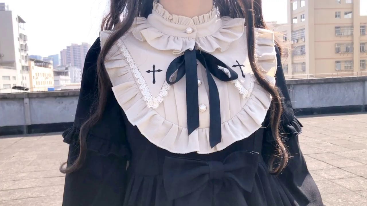 Plus Size♥OP♥Ready to Ship♥Sweet Lolita Long-sleeved Dress