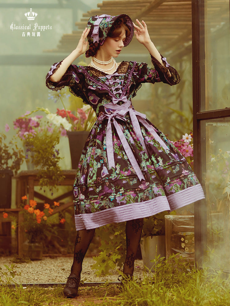 OP Dress♥Ready to Ship♥ Victoria Garden ♥Classical Lolita Dress