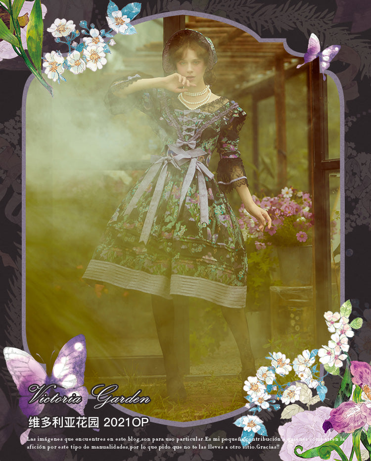 OP Dress♥Ready to Ship♥ Victoria Garden ♥Classical Lolita Dress