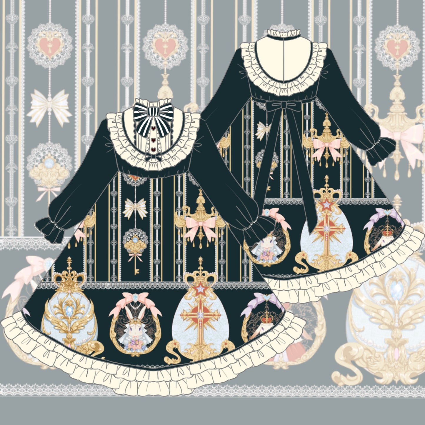 OP Dress♥Ready to Ship♥Easter♥Kawaii Lolita Dress