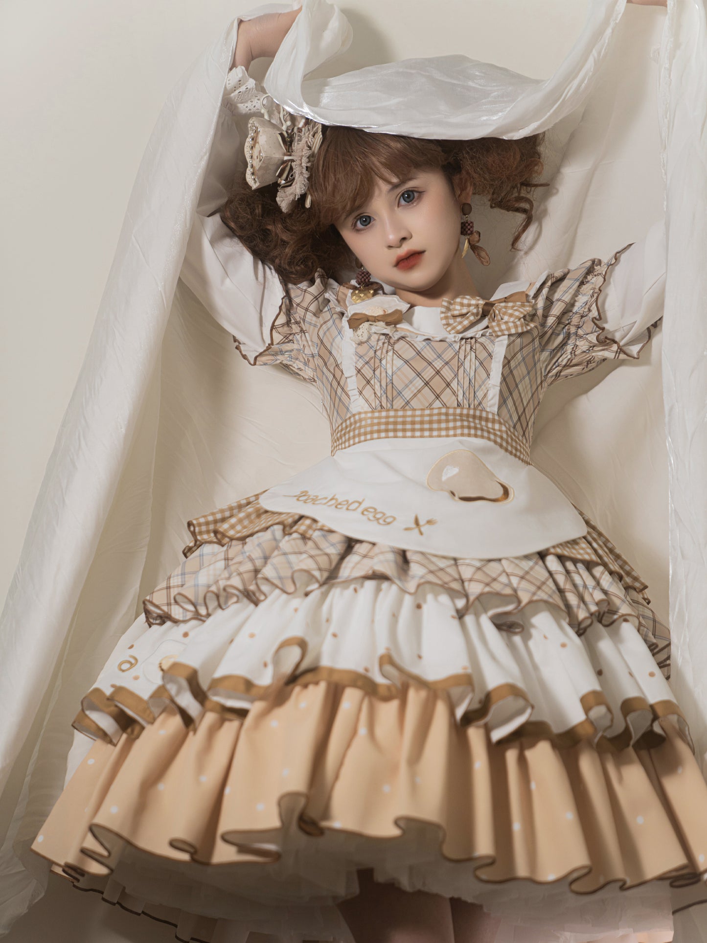 OP♥Ready to Ship♥Poached Egg♥Sweet Lolita Dress
