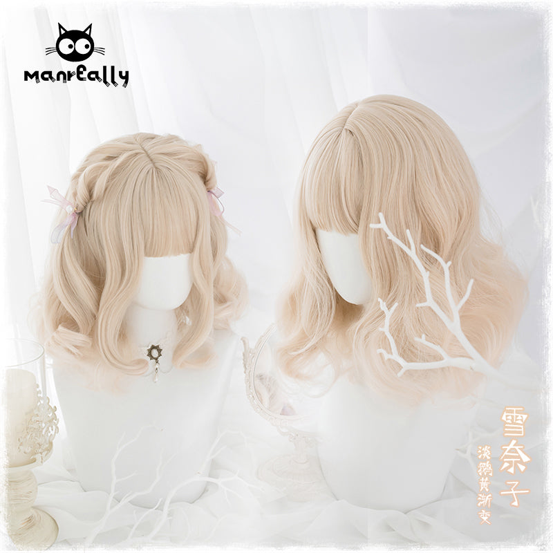 Daily Harajuku Lolita Short Curly Wig