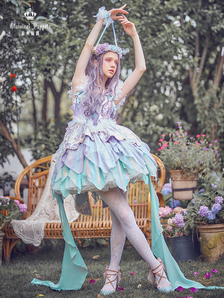 JSK Dress♥Ready to Ship♥ Elf Princess♥ Lovely Lolita Dress