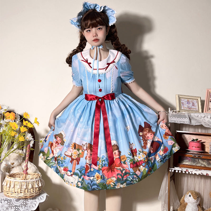 OP Dress♥Ready to Ship♥Garden Envelope♥ Sweet Lolita Dress