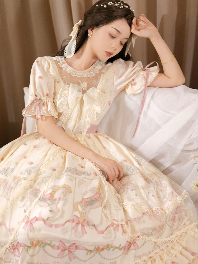JSK & OP♥Ready to Ship♥Star of Moon♥Sweet Lolita Dress