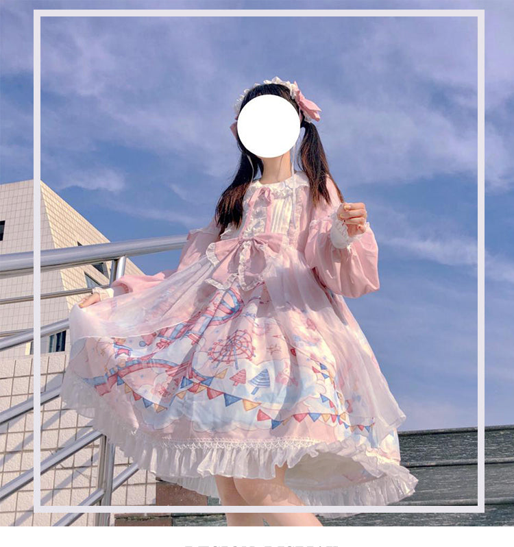 Plus Size♥OP♥Ready to Ship♥Candy World♥Sweet Lolita Dress