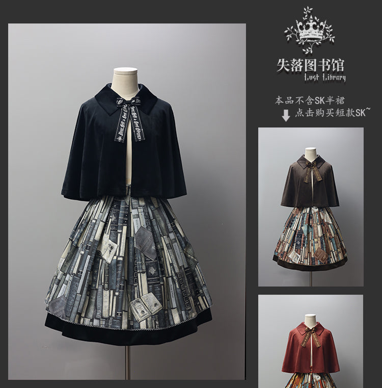 Cape♥Ready to Ship♥ The Lost Library ♥Classical Lolita Dress
