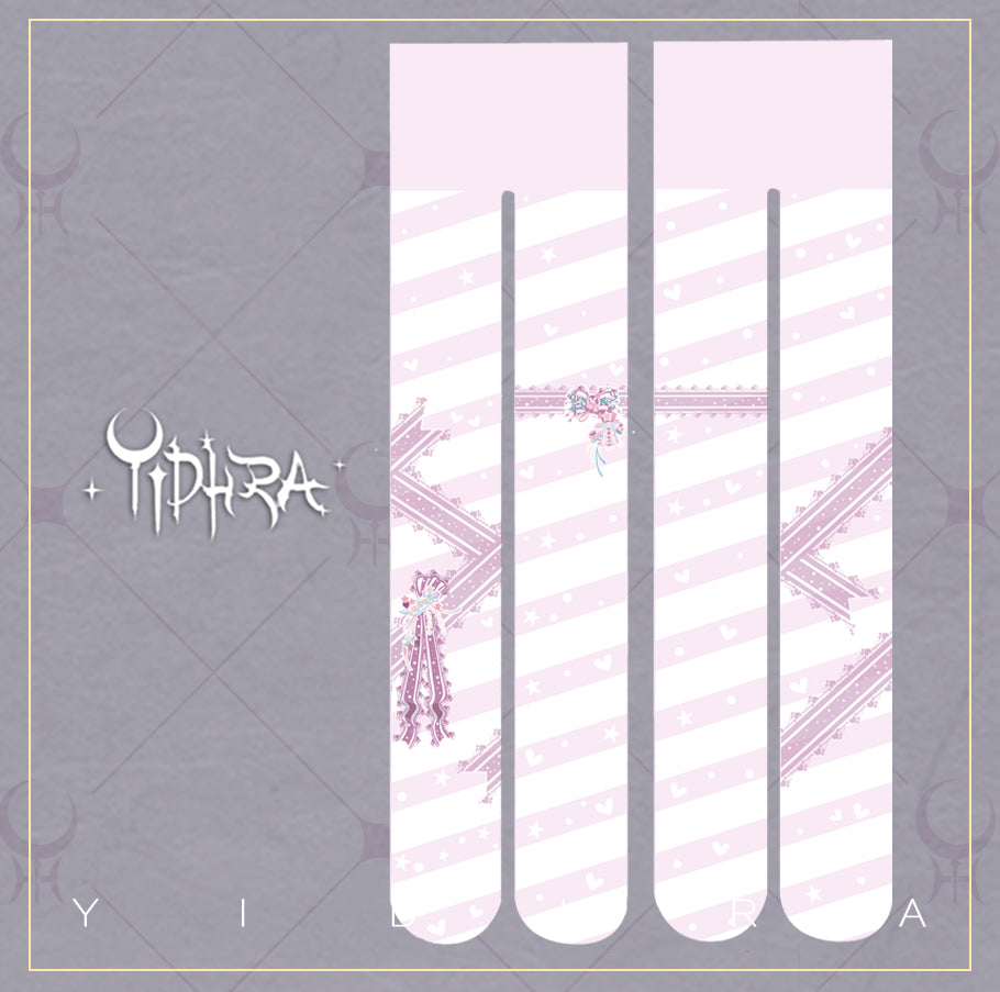 Macaron Gift Box Lolita Tights By Yidhra