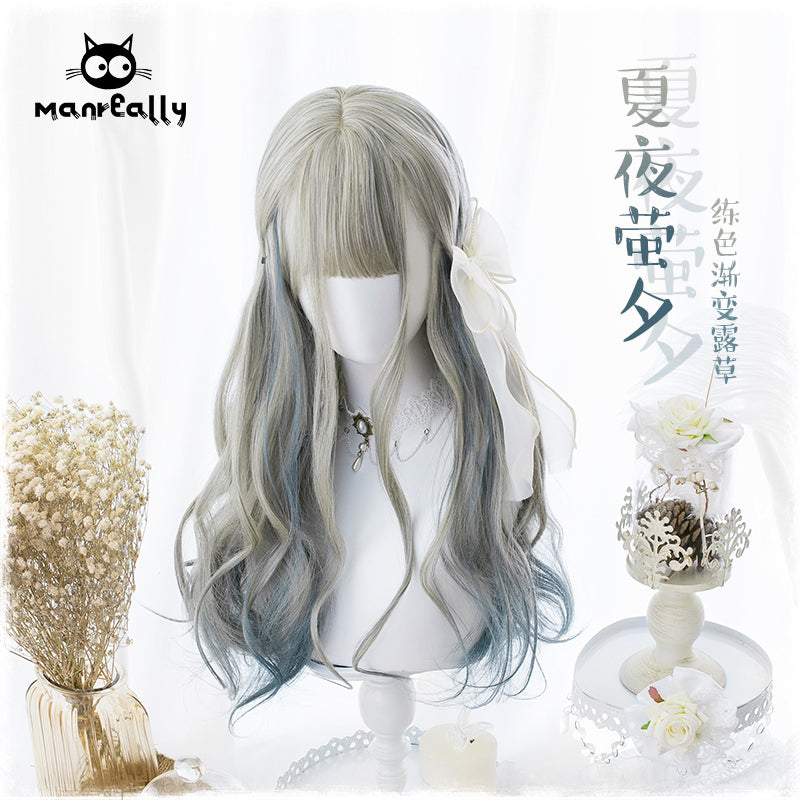 Long Wavy Curly Hair Harajuku Lolita Wig