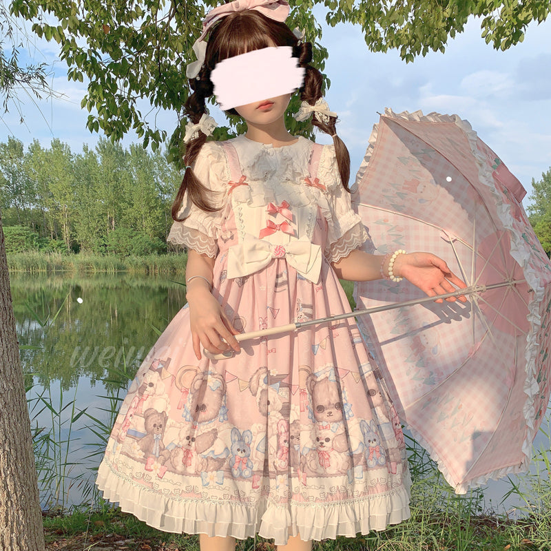 JSK Dress♥Ready to Ship♥Sweet Bear♥ Sweet Lolita Dress