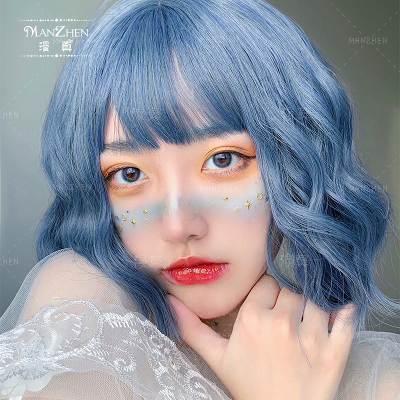 3 Color Options Curly Short Wig