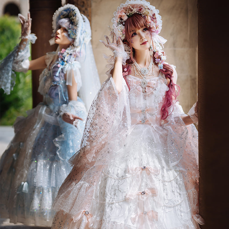 JSK Full Set ♥Ready to Ship♥Sakura Girls ♥Sweet Lolita Dress