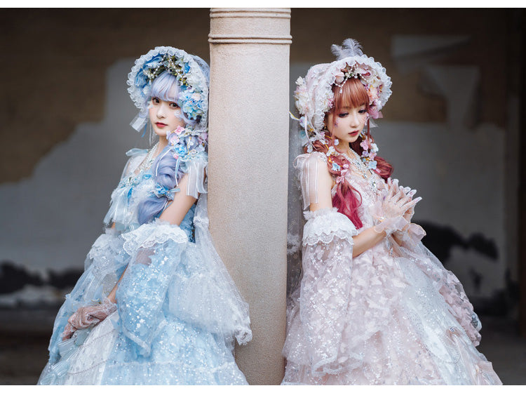 JSK Full Set ♥Ready to Ship♥Sakura Girls ♥Sweet Lolita Dress