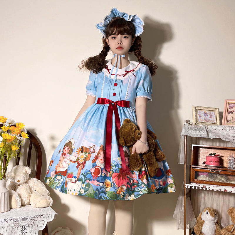 OP Dress♥Ready to Ship♥Garden Envelope♥ Sweet Lolita Dress