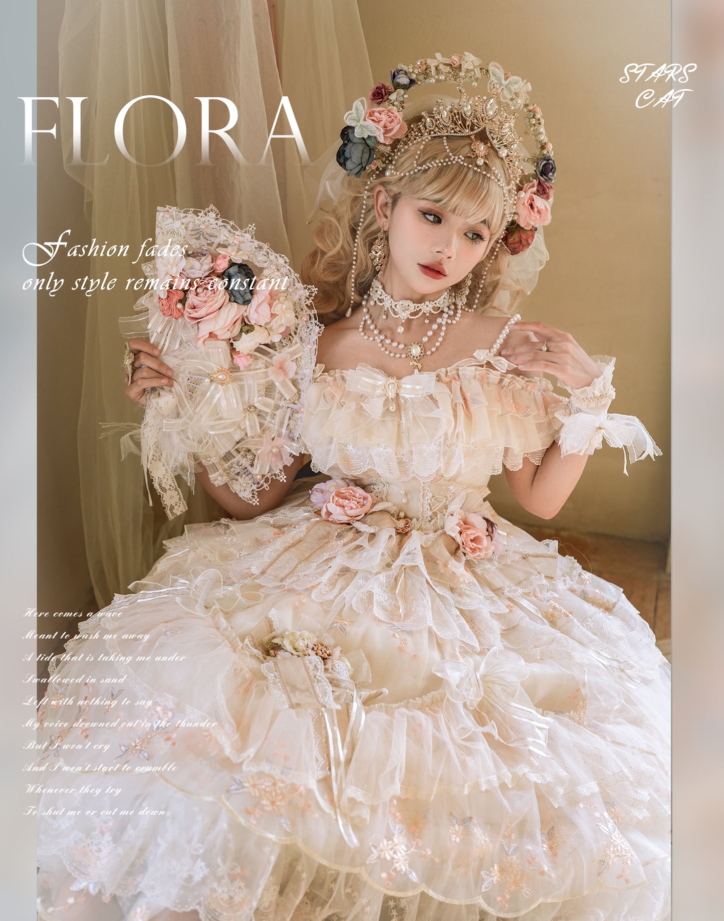 JSK Dress♥Pre-order-2 Months♥ Flower God Flora ♥Hime Lolita Dress