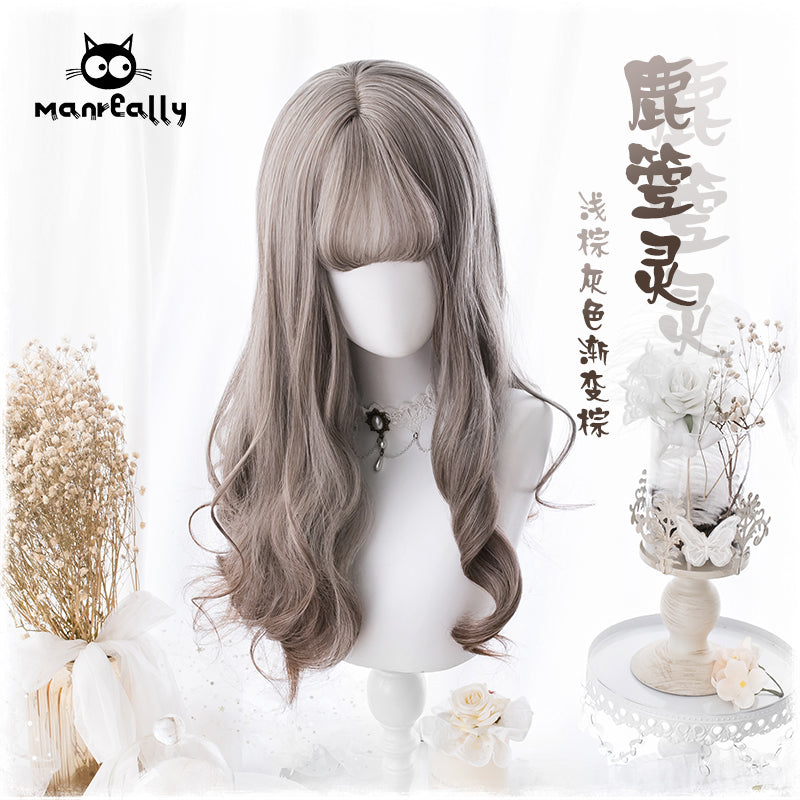 Natural Harajuku Long Curly Lolita Wig