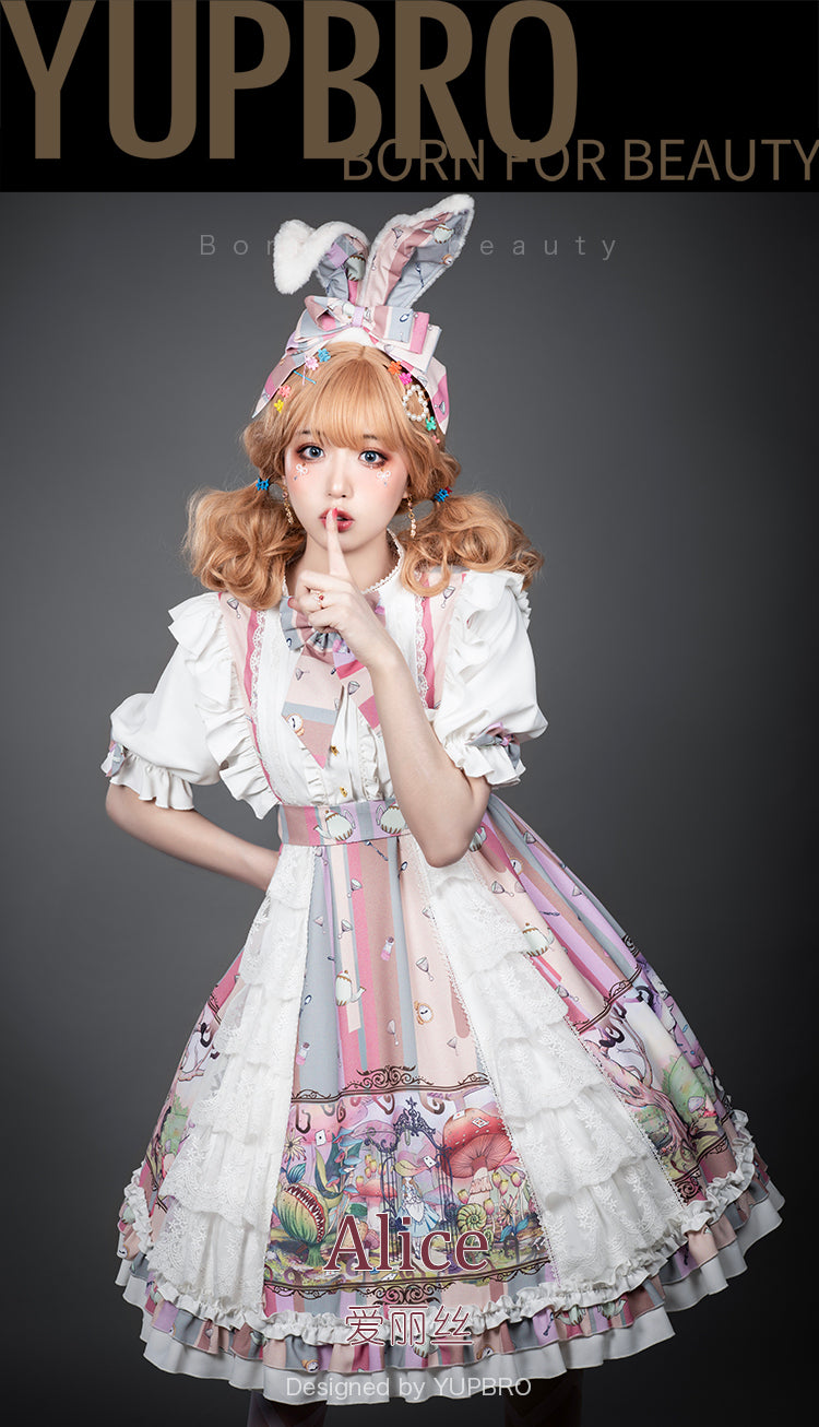 OP Set♥Ready to Ship♥Alice♥Sweet Lolita Dress