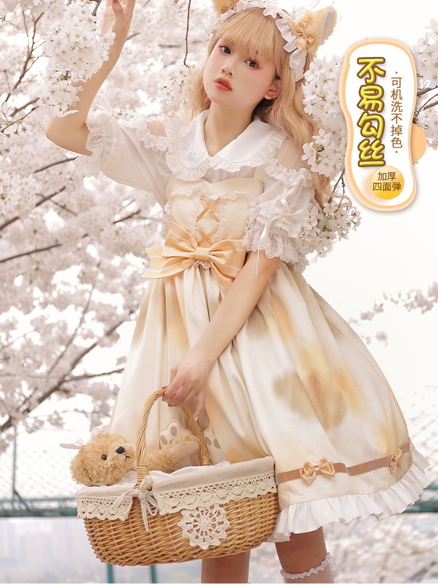 JSK ♥Ready to Ship♥Lazy Kitten♥Sweet Lolita Dress
