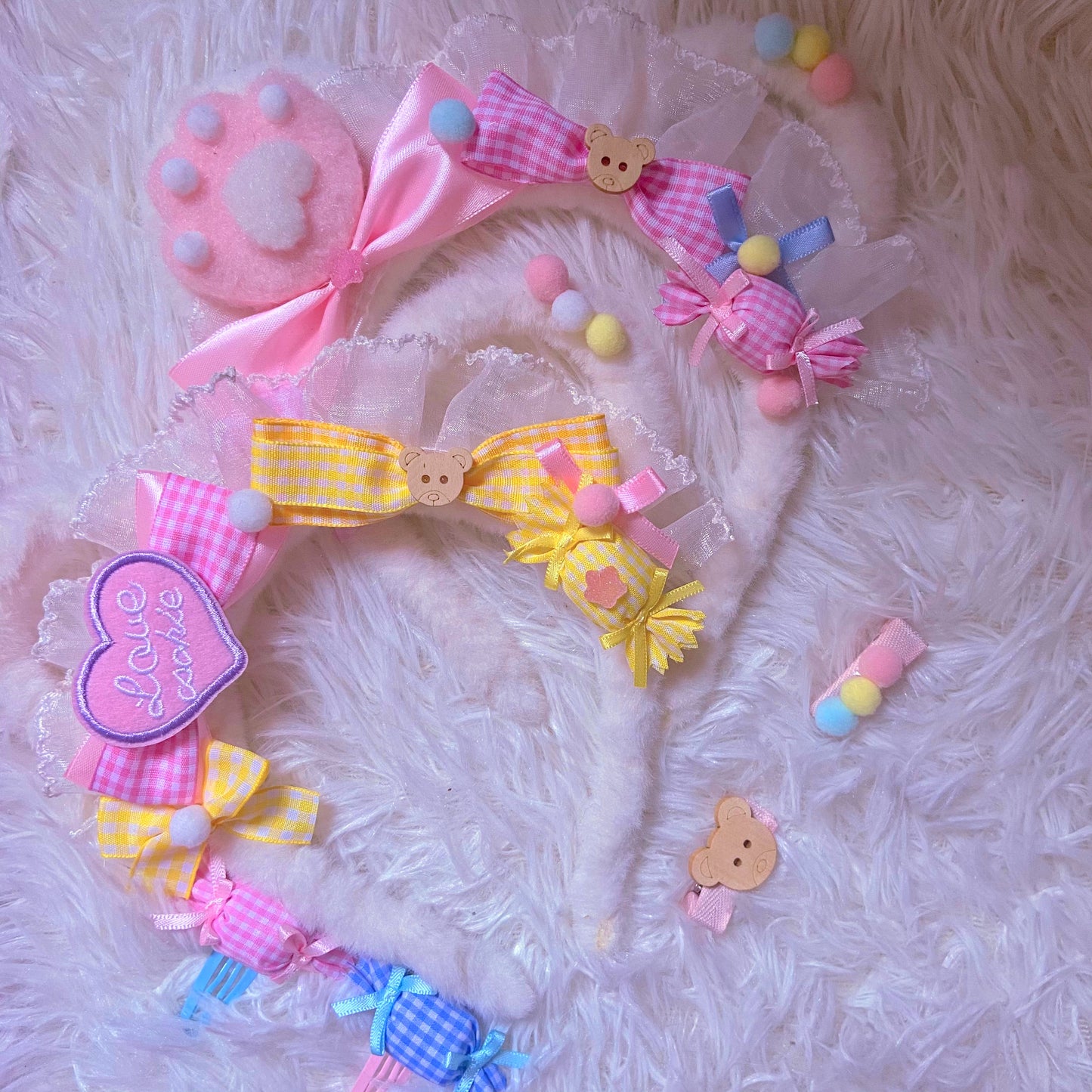 Handmade Sweet Bear Ears KC