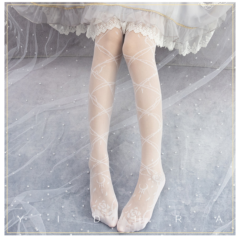 The Sleep Of Thorns Lolita Tights By Yidhra