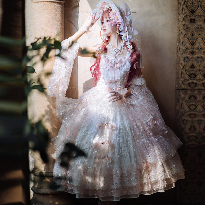 JSK Full Set ♥Ready to Ship♥Sakura Girls ♥Sweet Lolita Dress