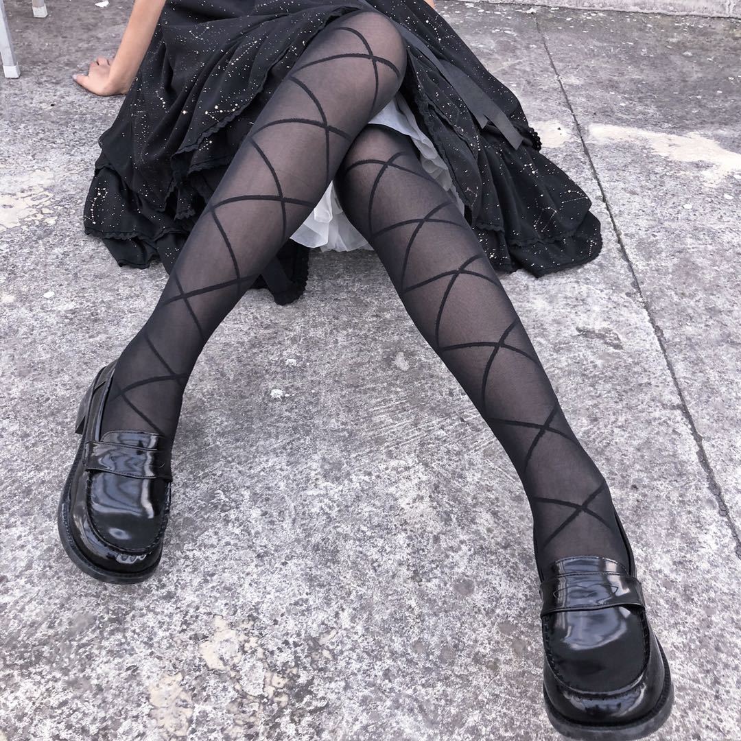 Bow Tie Silk Lolita Tights