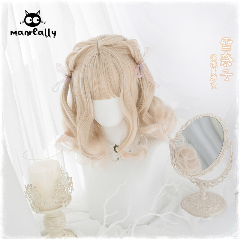 Daily Harajuku Lolita Short Curly Wig