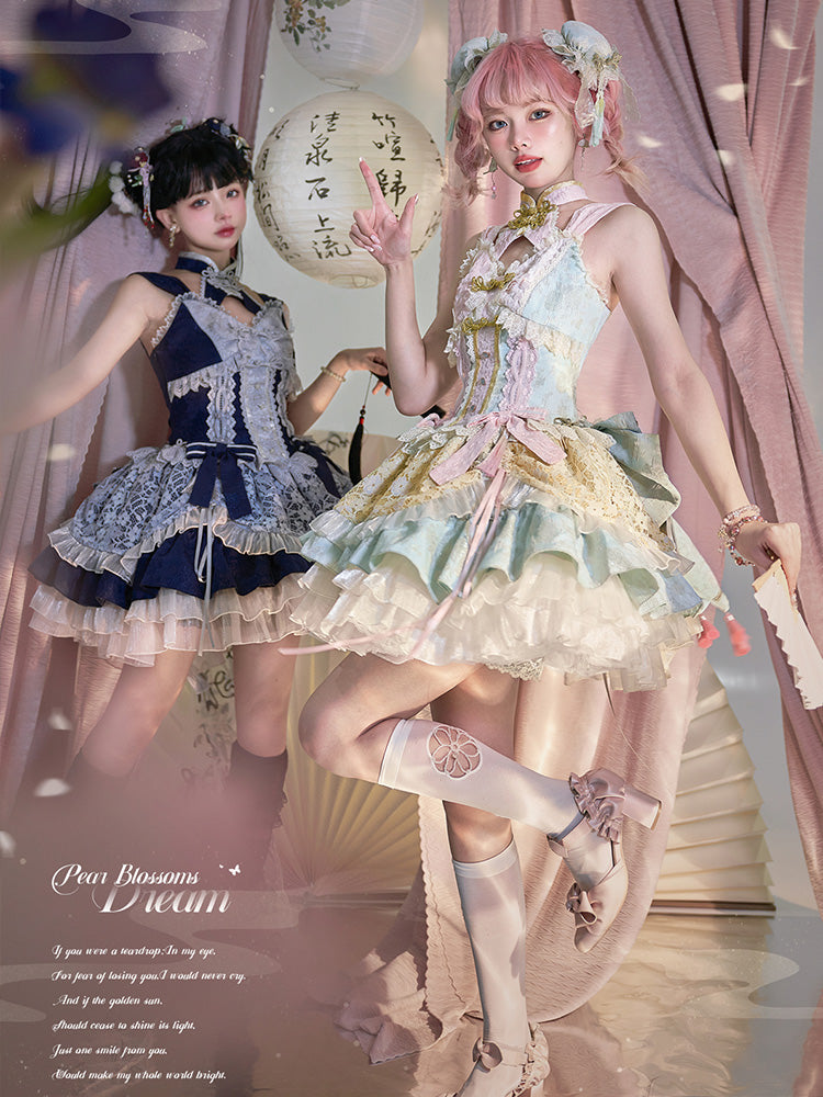 JSK♥Pre-order 2 months♥Pear Blossoms Dream♥Sweet Lolita Dress