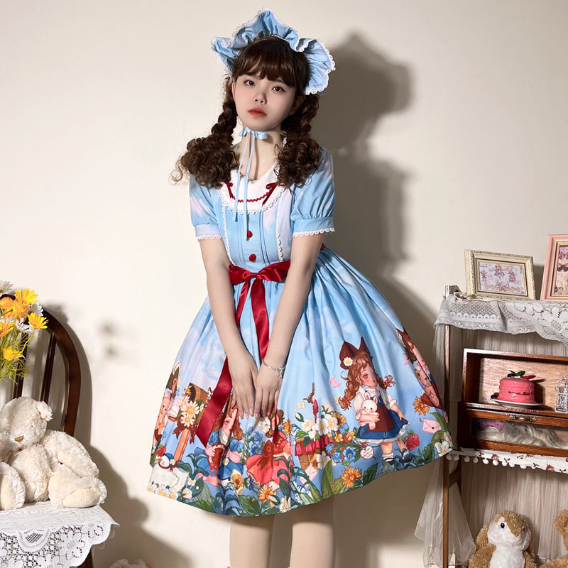 OP Dress♥Ready to Ship♥Garden Envelope♥ Sweet Lolita Dress