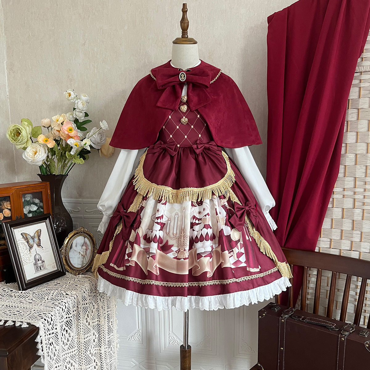 OP♥Ready to Ship♥Bunny Reading Club♥Lolita Dress