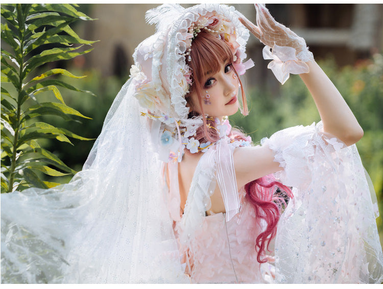 JSK Full Set ♥Ready to Ship♥Sakura Girls ♥Sweet Lolita Dress