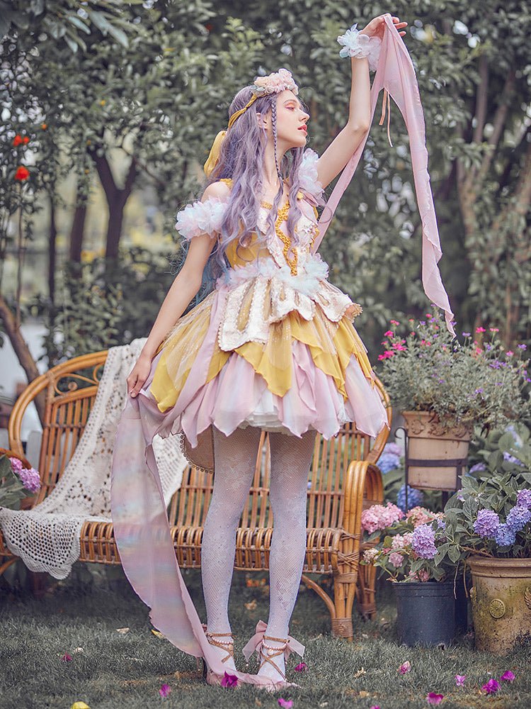 JSK Dress♥Ready to Ship♥ Elf Princess♥ Lovely Lolita Dress