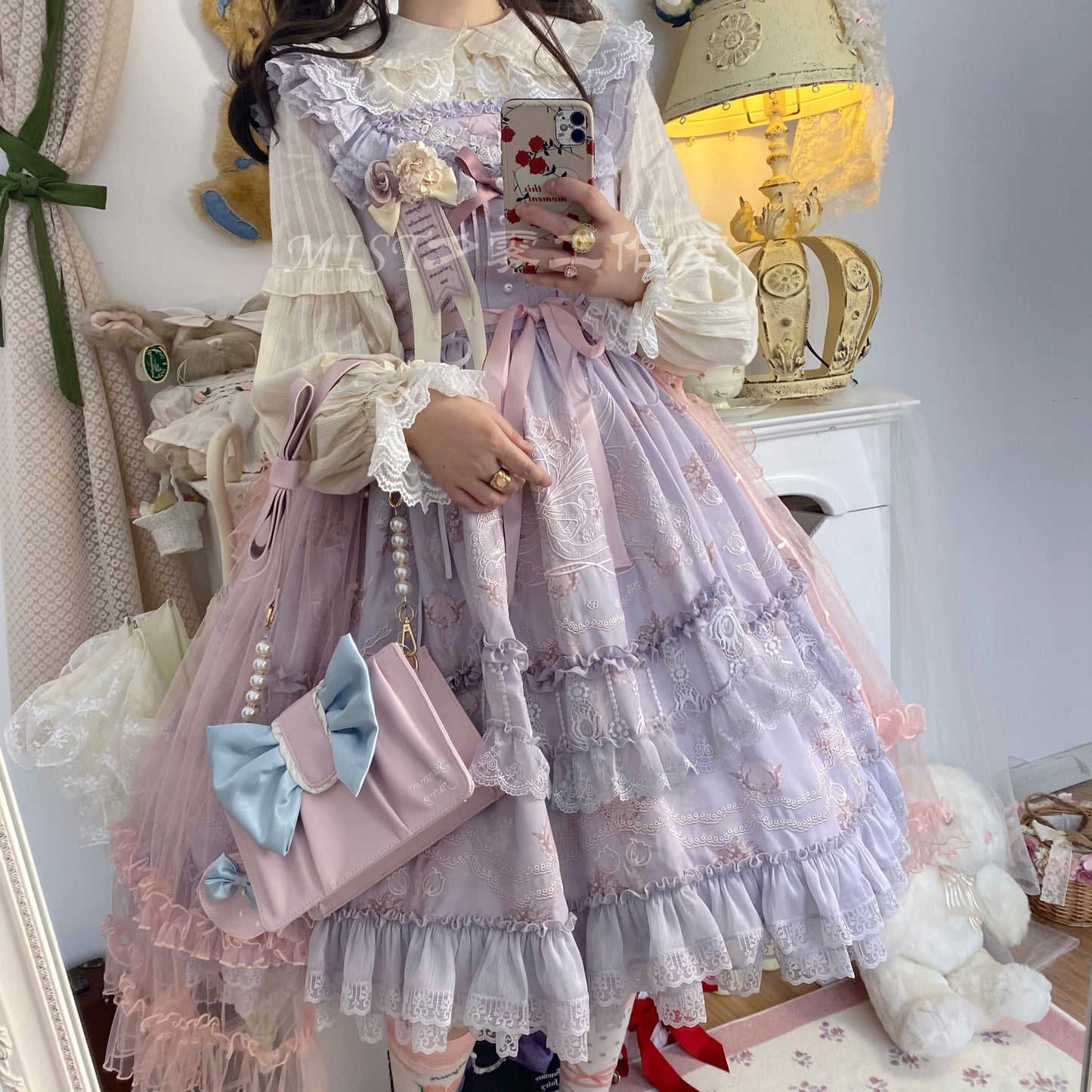 Blouse ♥pre-order 2 weeks♥Cream Sweetheart♥ Sweet Lolita
