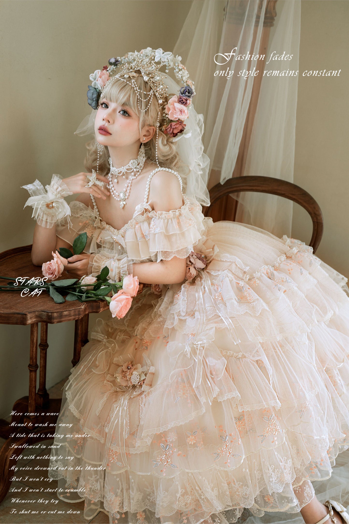 JSK Dress♥Pre-order-2 Months♥ Flower God Flora ♥Hime Lolita Dress