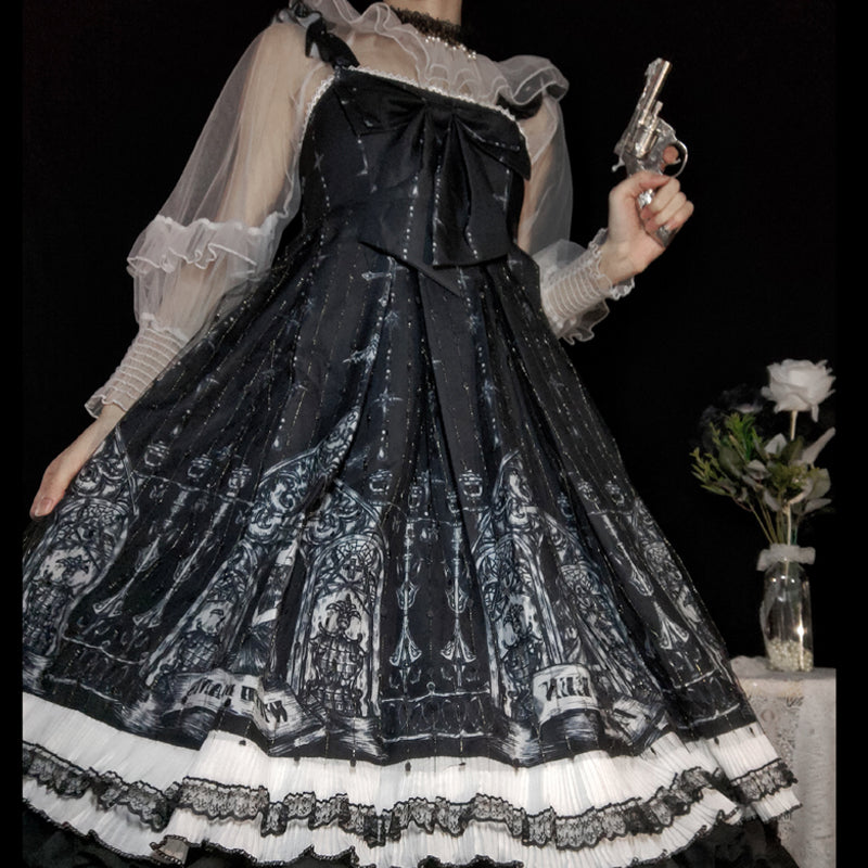 JSK Dress♥Ready to Ship♥ Redemption Goddess ♥ Gothic Lolita Dress