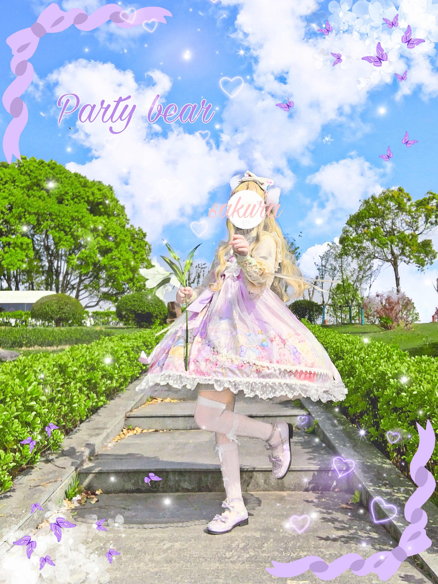 JSK Dress♥Ready to Ship♥Party Bear ♥ Sweet Lolita Dress