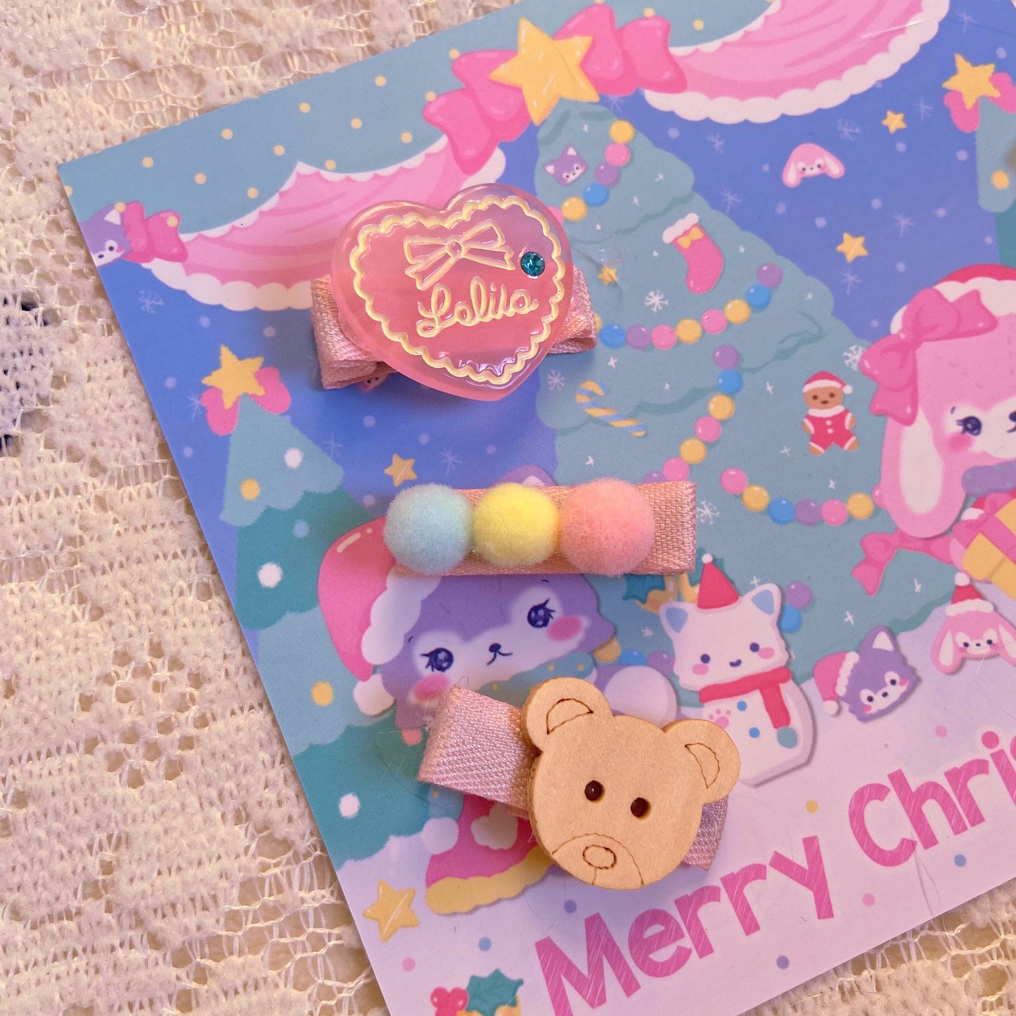 Handmade Sweet Sugar Shape Hairclip