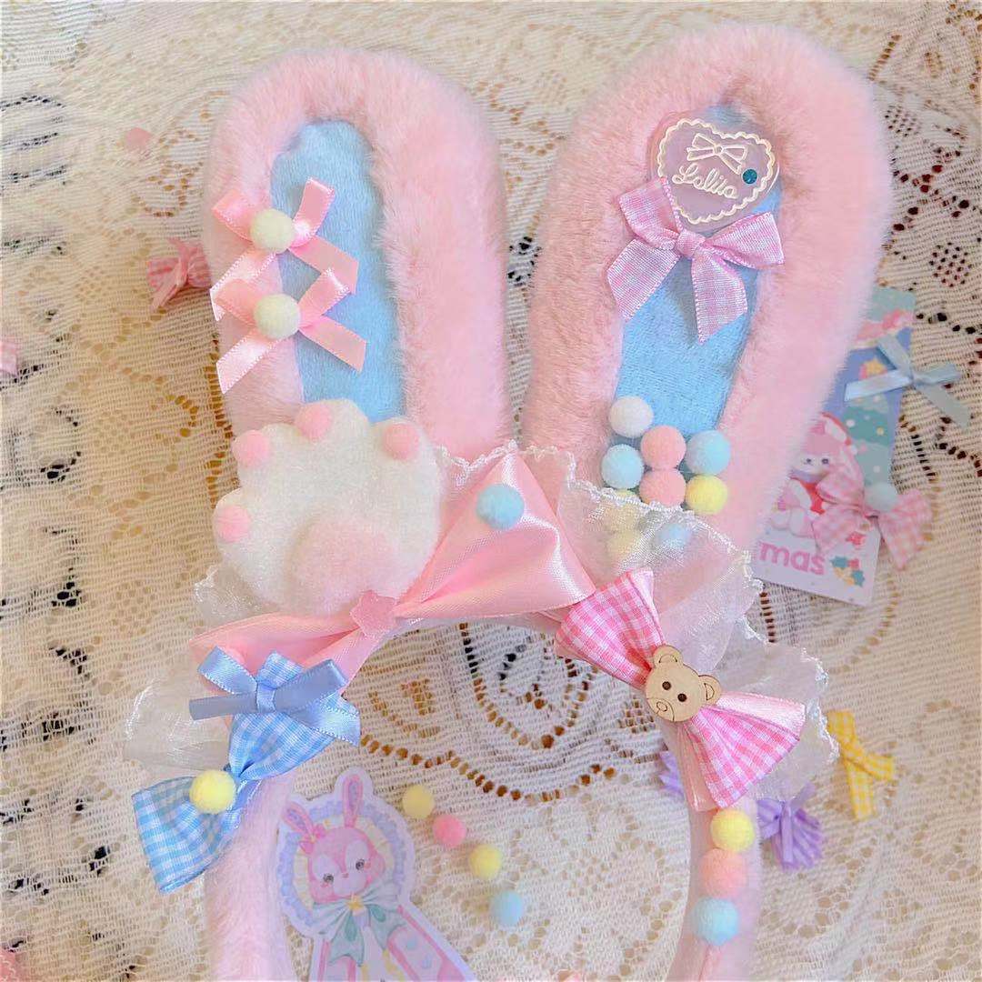 Handmade Sweet Bunny Ears KC