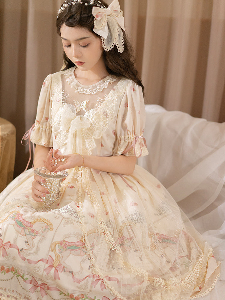 JSK & OP♥Ready to Ship♥Star of Moon♥Sweet Lolita Dress