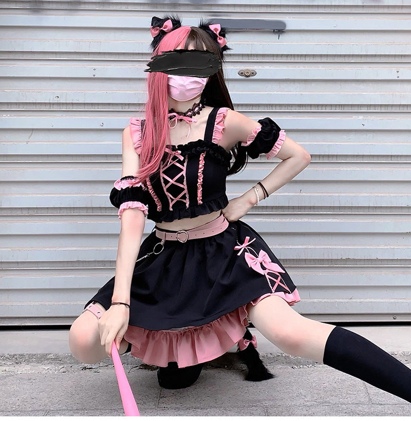 Top&SK Set♥Ready to Ship♥Hot Meow♥Sweet Lolita Dress