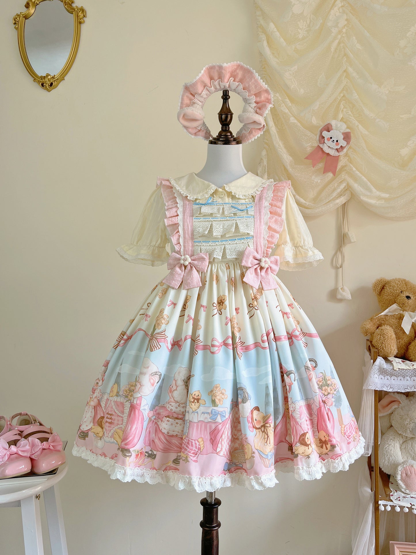 JSK ♥Ready to Ship♥ Sheep Waltz ♥Sweet Lolita Dress