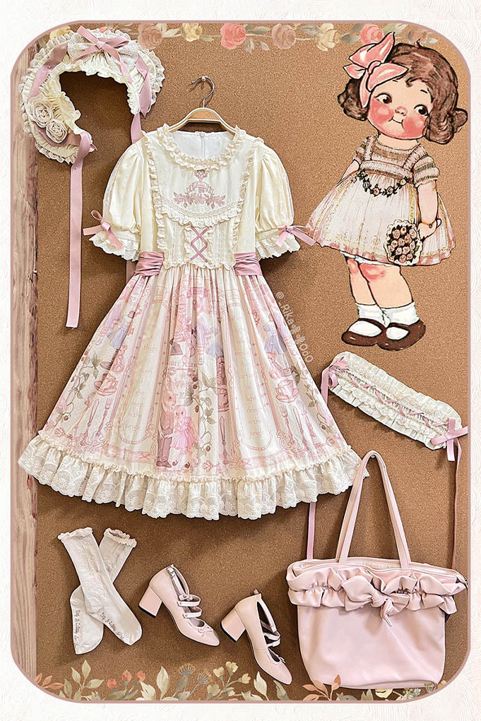 OP Dress♥Ready to Ship♥Rabbit Kingdom♥Sweet Lolita Dress
