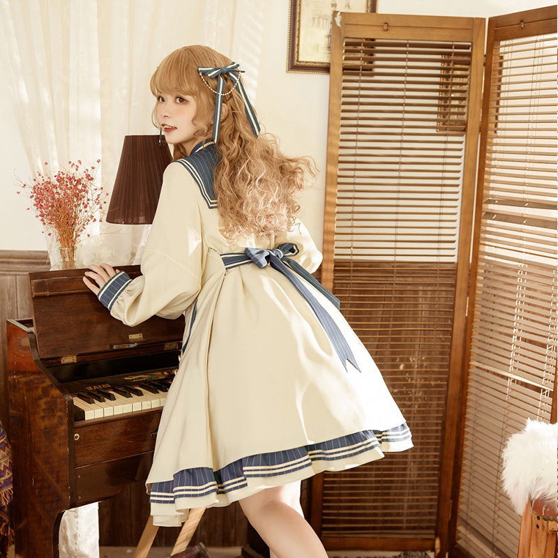 Plus Size♥OP♥Ready to Ship♥Sweet Lolita Long-sleeved Dress